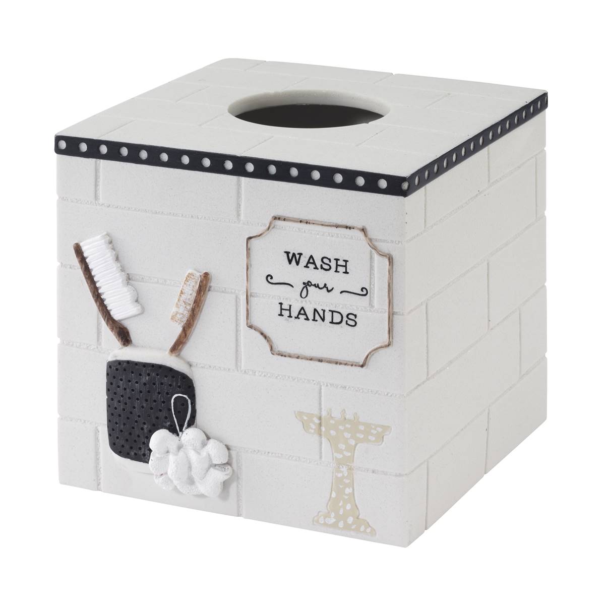 Avanti Bath Icons Tissue Cover