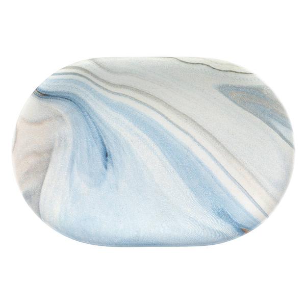 Avanti Waves Blue Soap Dish alternate view