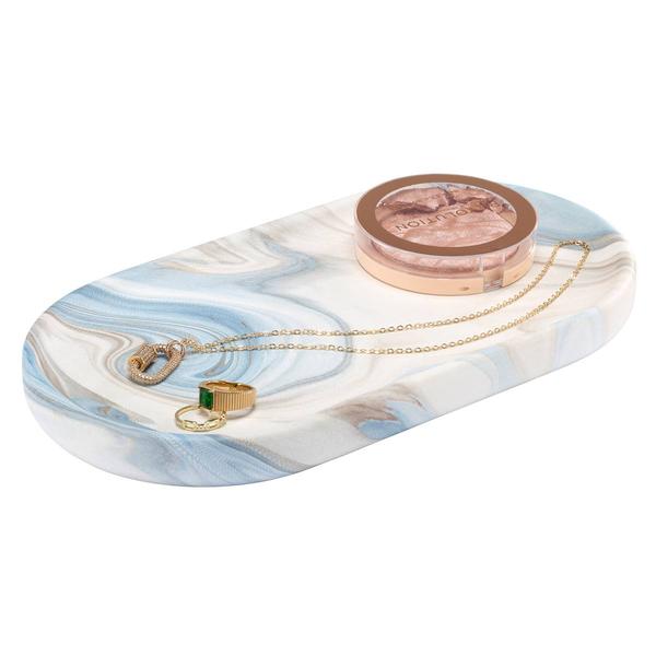 Avanti Waves Blue Vanity Tray alternate view