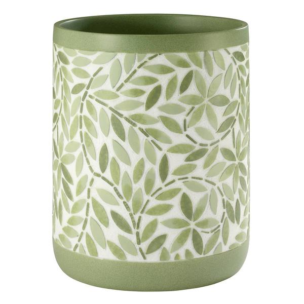Avanti Stratford Green Wastebasket