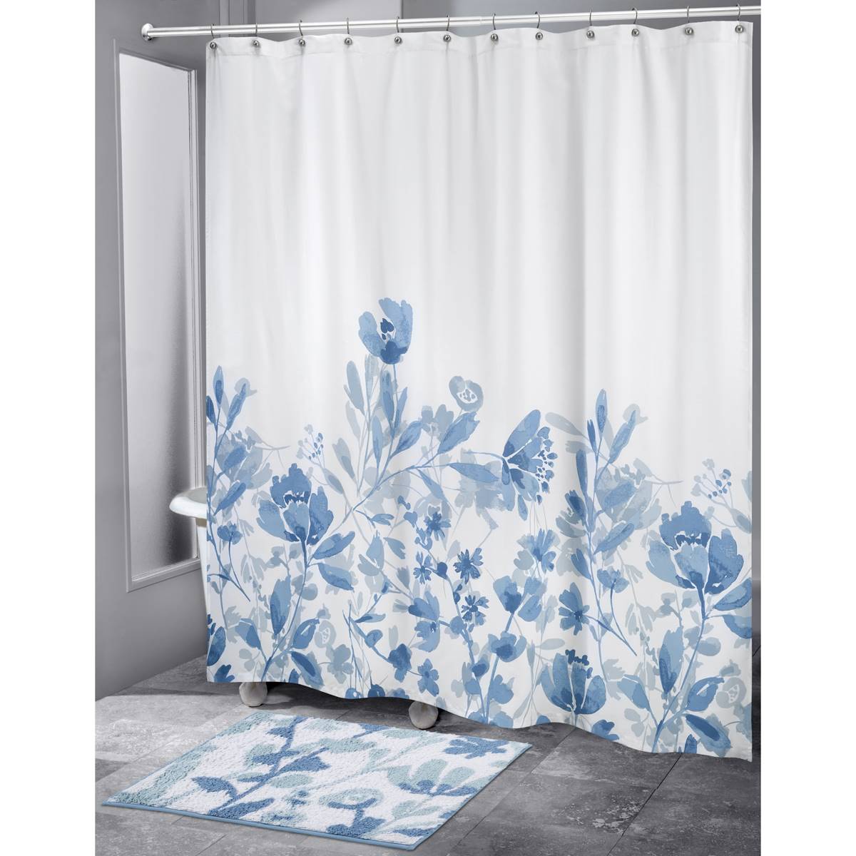 IZOD(R) Mystic Floral Shower Curtain