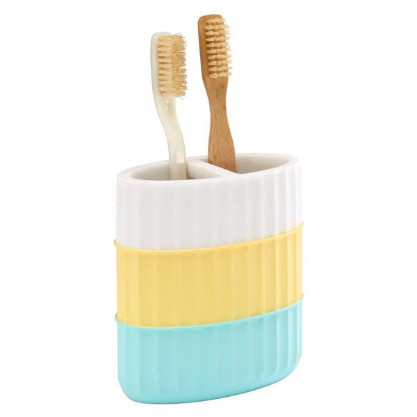 IZOD(R) Clubhouse Stripe Toothbrush Holder alternate view