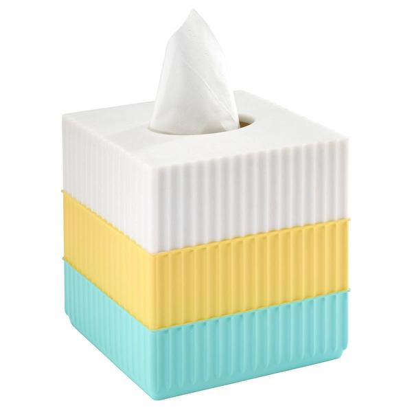IZOD(R) Clubhouse Stripe Tissue Box Cover alternate view