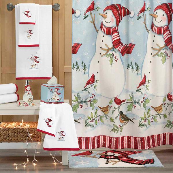 Avanti Holiday Cheer Bath Collection