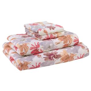 Avanti Wildflowers Flannel Sheet Set