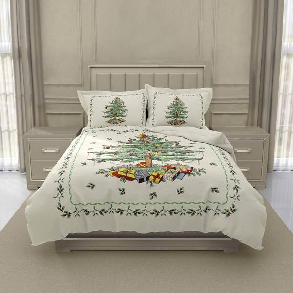 Spode(R) Christmas Tree 3pc. Comforter Set
