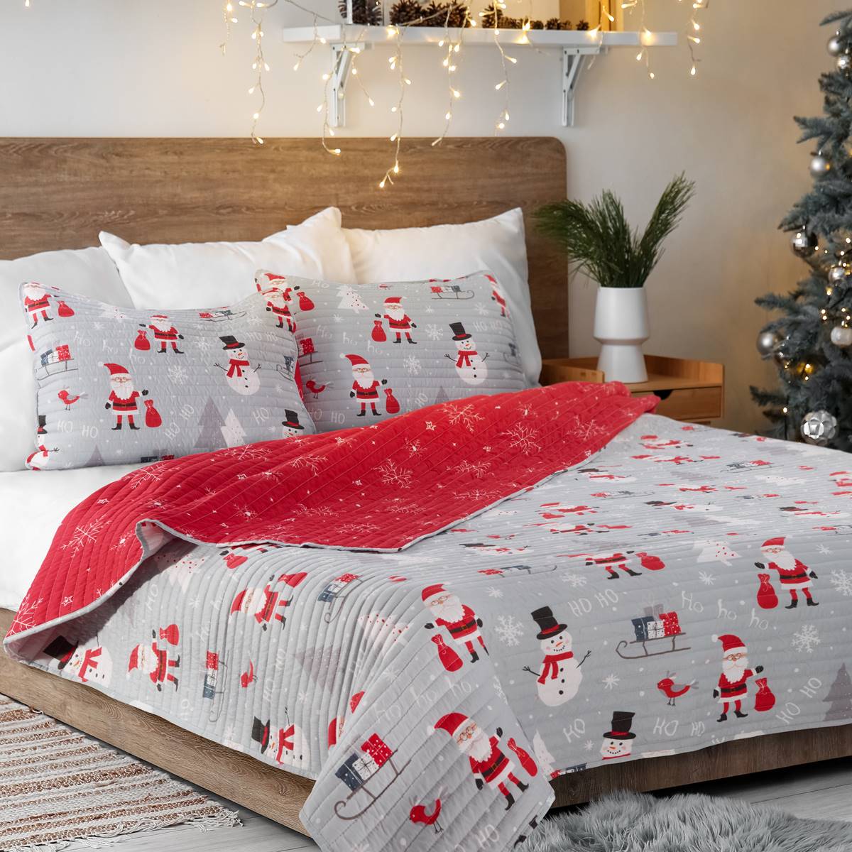 Avanti Ho Ho Ho Quilt Set