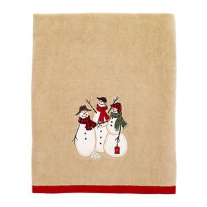 Avanti Snowmen Gathering Bath Towel Collection