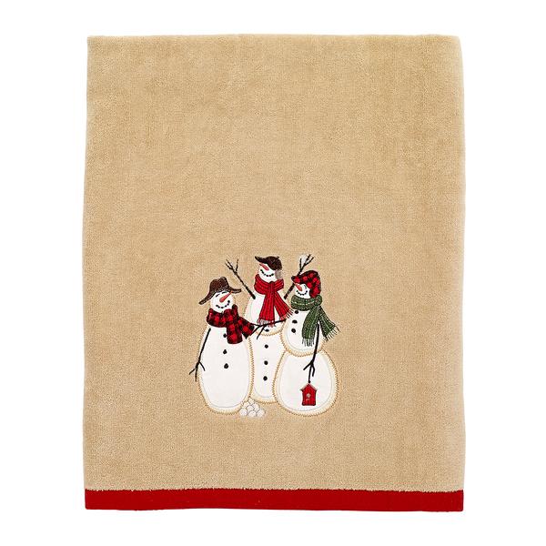 Avanti Snowmen Gathering Bath Towel Collection