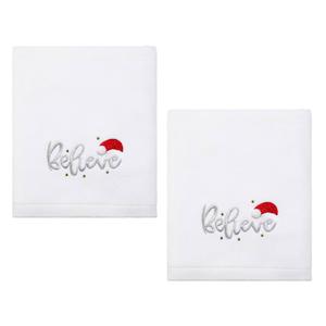 Avanti Believe 2pk. Holiday Hand Towel Set