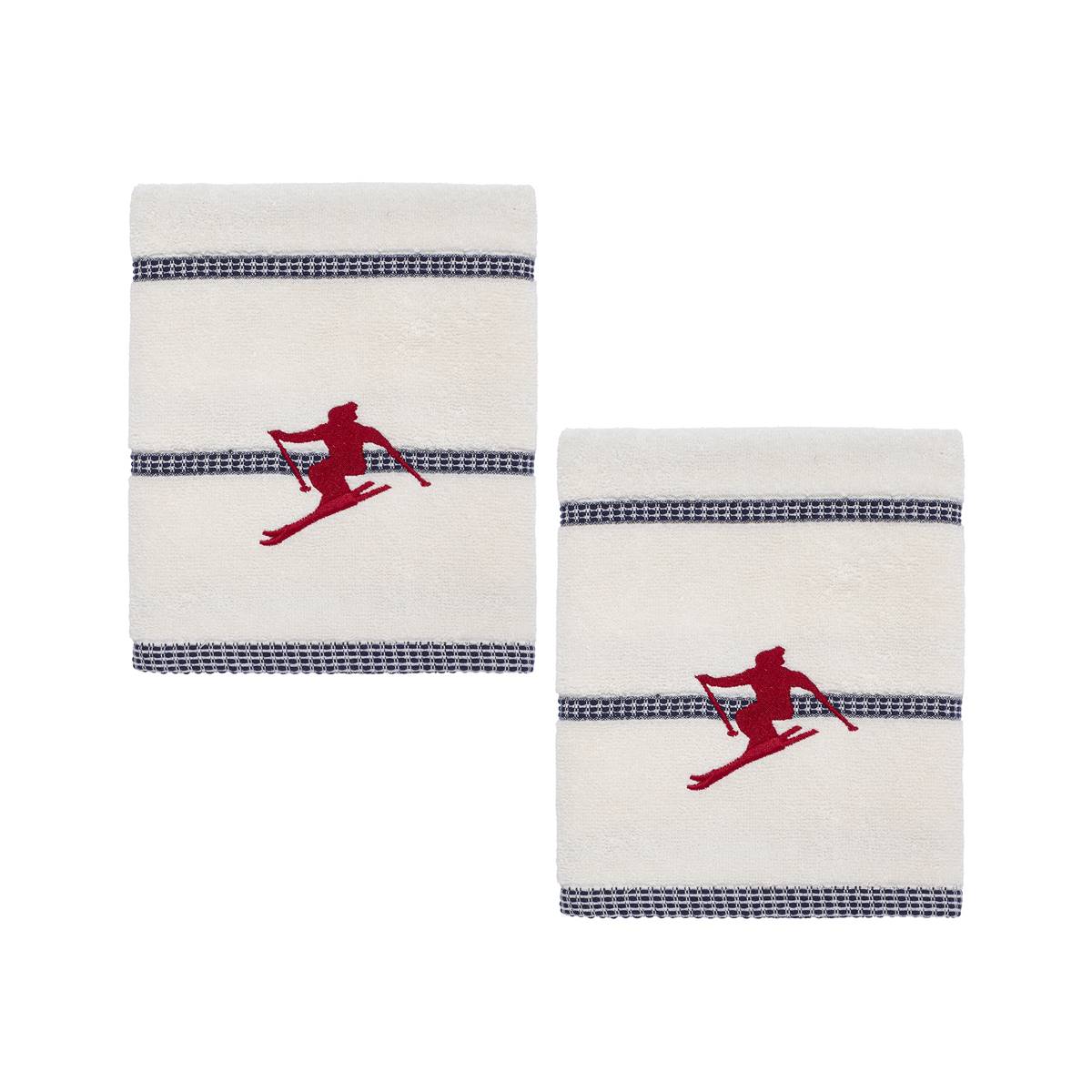 IZOD(R) Alpine Decorative 2pk. Hand Towel Set