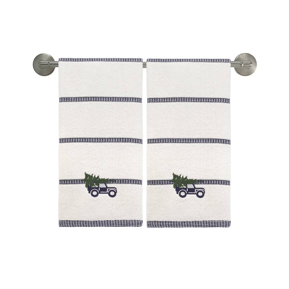 IZOD(R) Pine Trail Decorative 2pk. Hand Towel Set