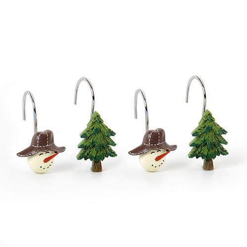 Avanti Snowmen Gathering Shower Hooks