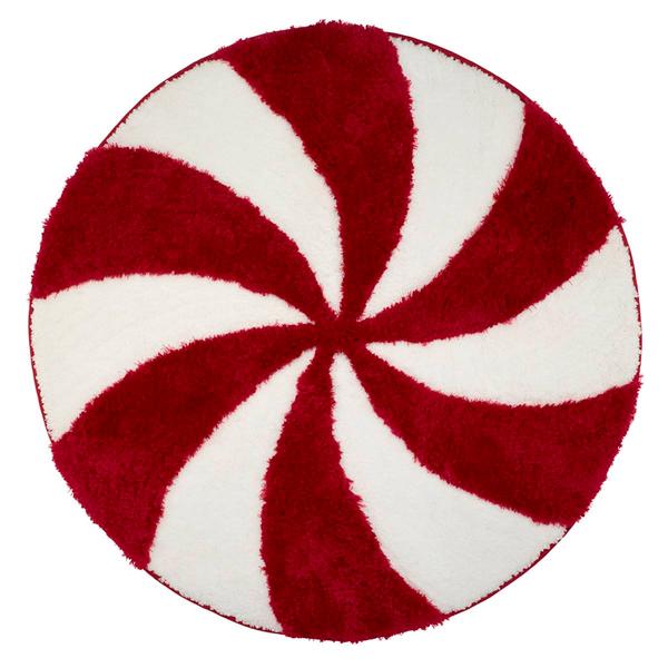 Avanti Peppermint Candy Bath Rug