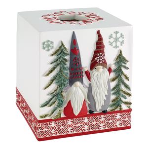 Avanti Christmas Gnomes Tissue Cover