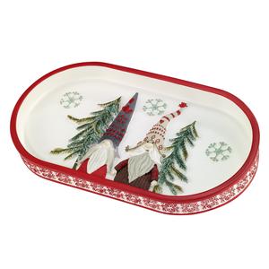 Avanti Christmas Gnomes Bath Tray