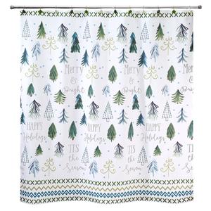 Avanti Christmas Tree Shower Curtain