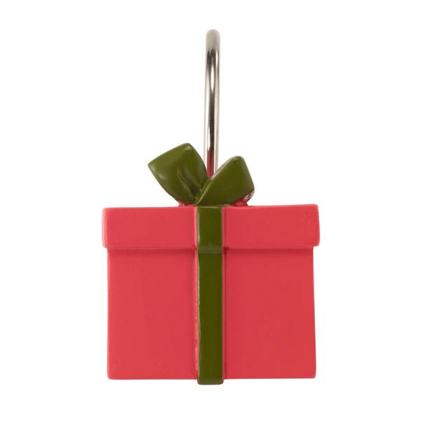 Avanti Holiday Countdown 12pc. Shower Curtain Hooks alternate view