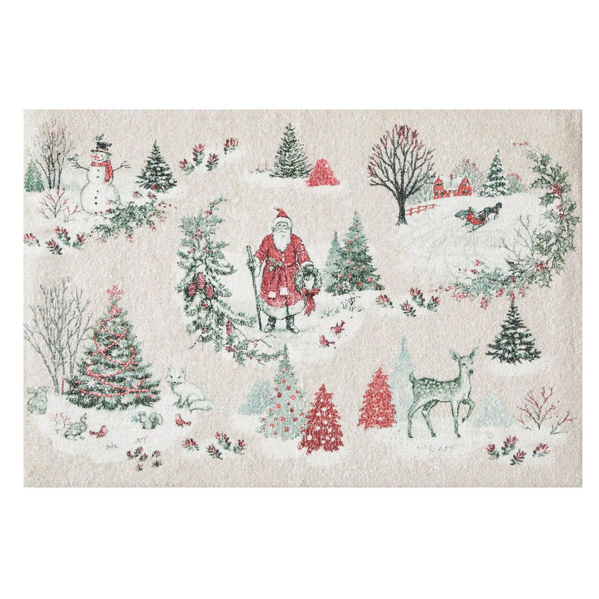 Avanti Yuletide Bath Rug, 20" x 30" - Multi
