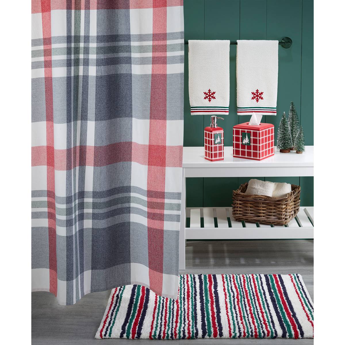 IZOD(R) Nordic Shower Curtain