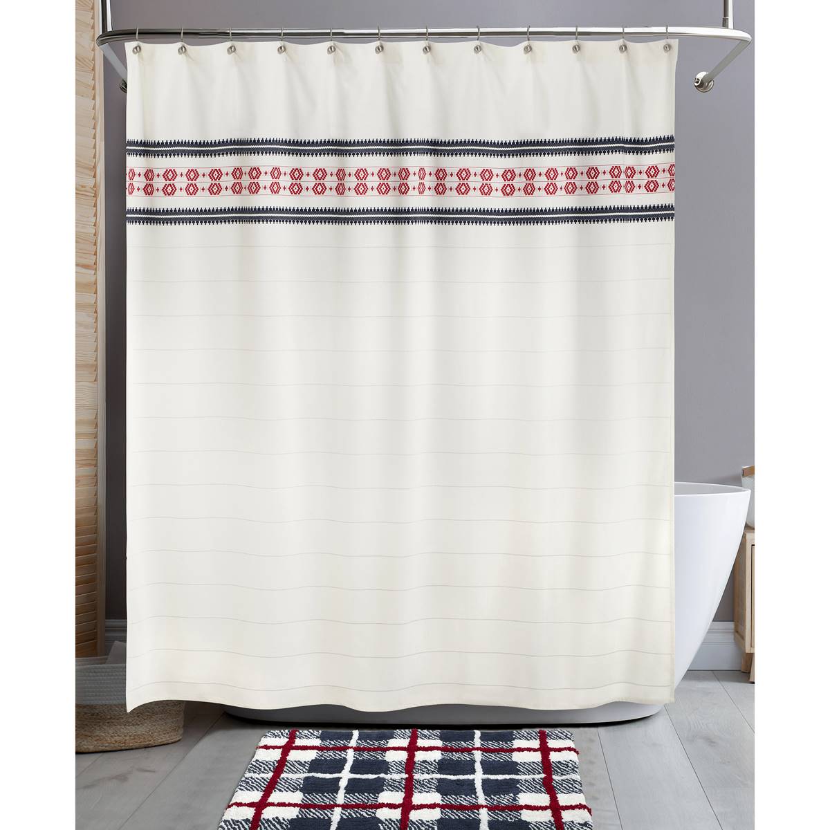 IZOD(R) Aspen Shower Curtain