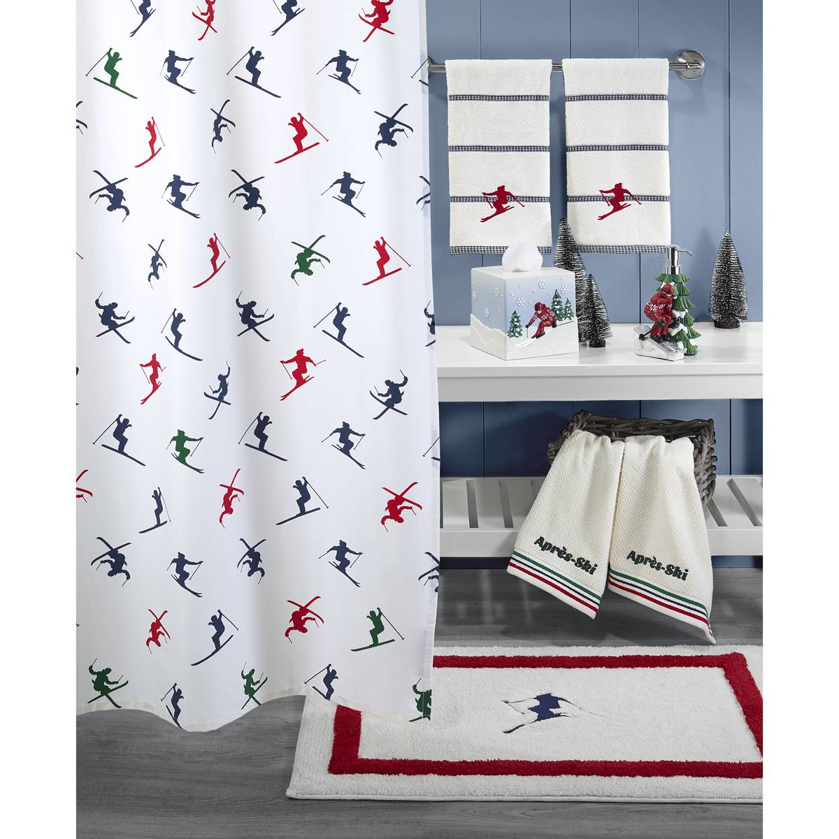 IZOD(R) Alpine Shower Curtain