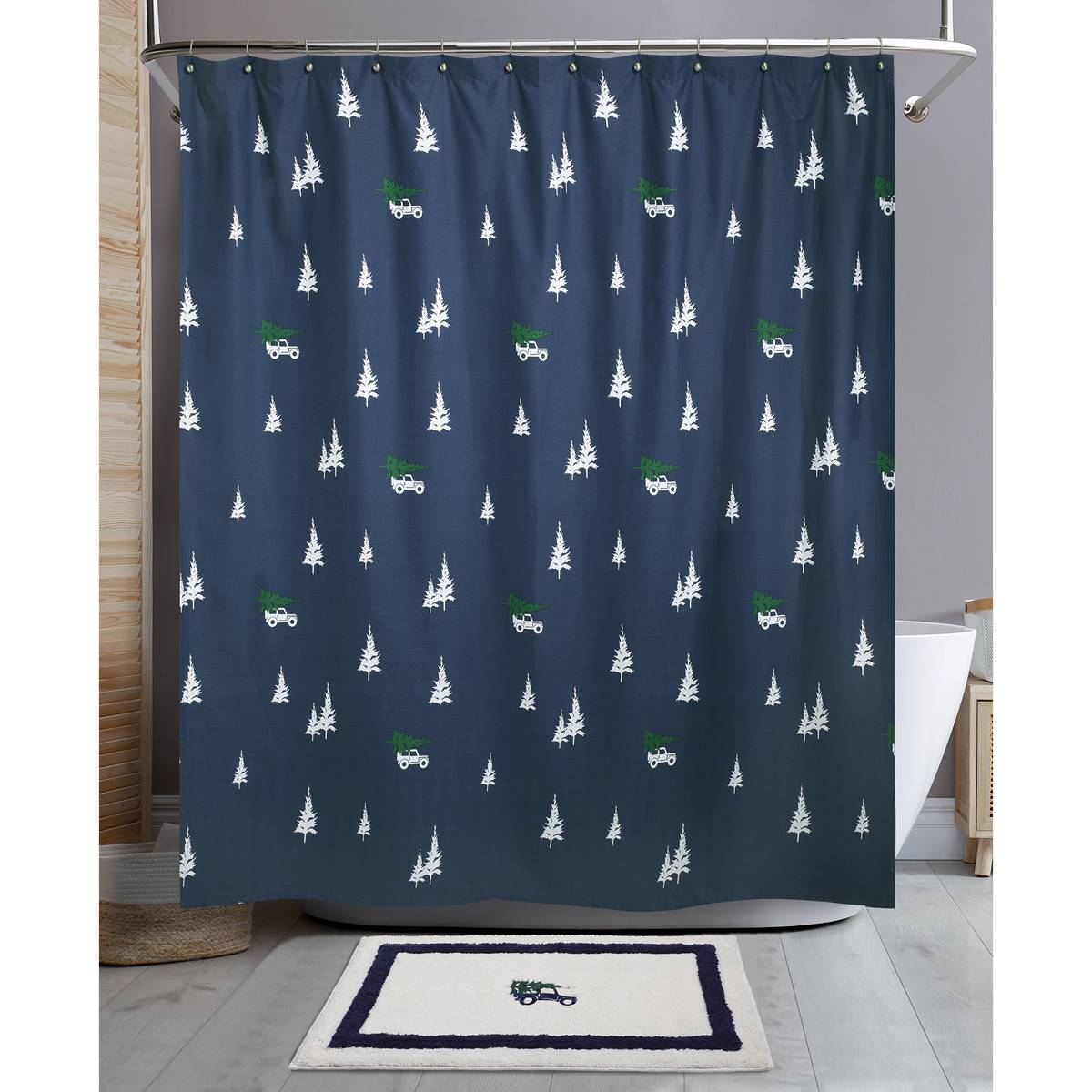 IZOD(R) Pine Trail Shower Curtain