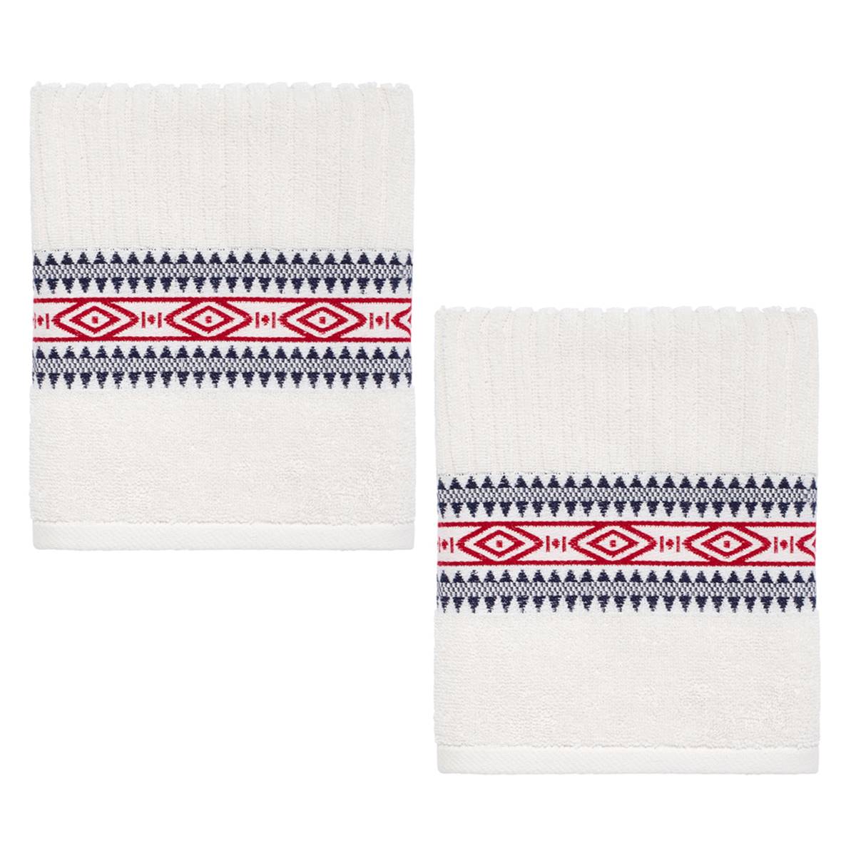 IZOD(R) Aspen 2pk. Hand Towel Set