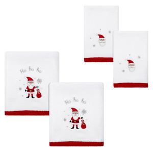 Avanti Ho Ho Ho Embroidered Towel Collection