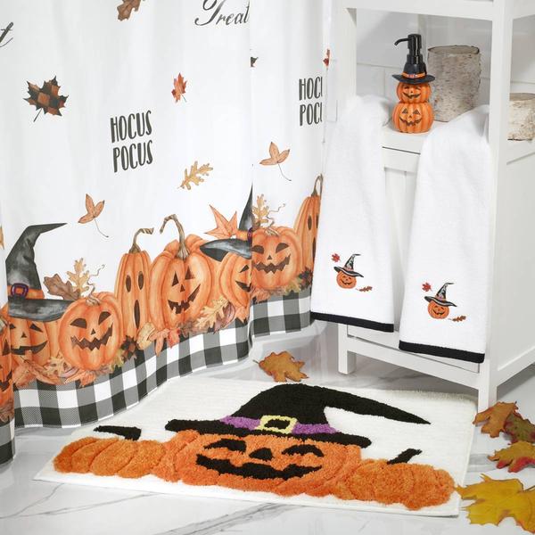 Avanti Pumpkin Patch Halloween Bathroom Collection