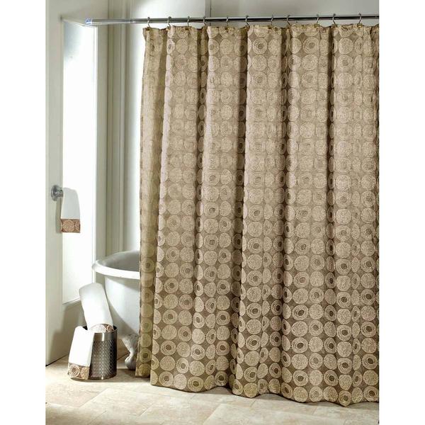 Avanti Galaxy Shower Curtain - Gold