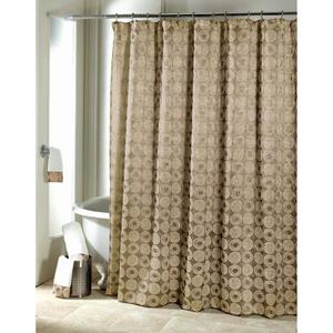 Avanti Galaxy Shower Curtain - Gold