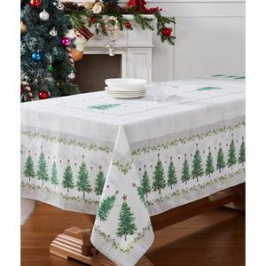 Avanti Trees Holiday Tablecloth