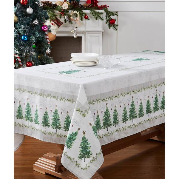 Avanti Trees Holiday Tablecloth