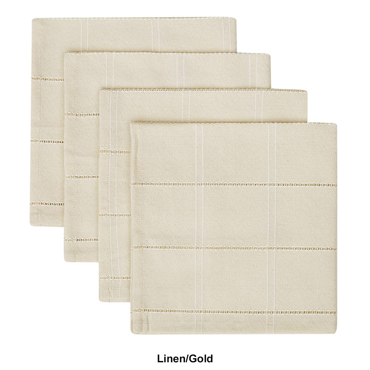 IZOD(R) Chadwick Lurex Napkins - Set Of 4