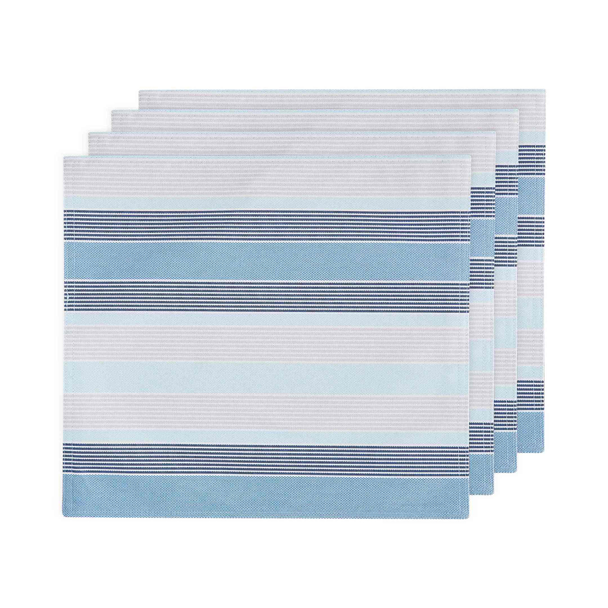 IZOD(R) Breakers Stripe Placemats - Set Of 4