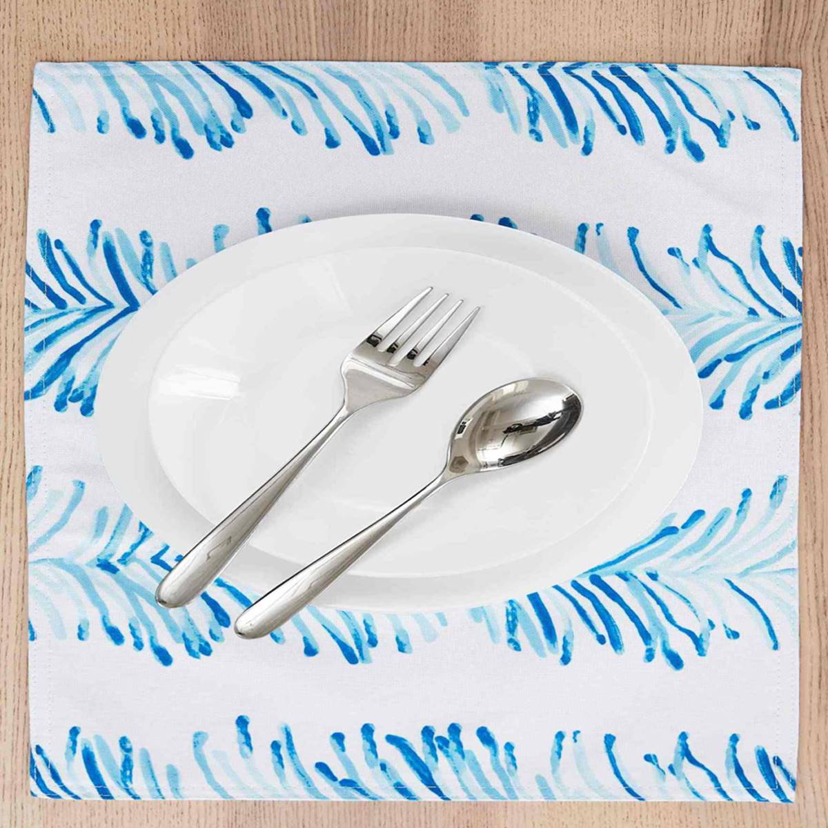 IZOD(R) Seagrass Stripe Placemats - Set Of 4