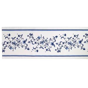 Spode(R) Blue Portofino Blue & White Floral Table Runner - 14x74 alternate view