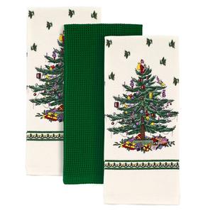 Spode(R) Christmas Tree Kitchen Towel Set Of 3