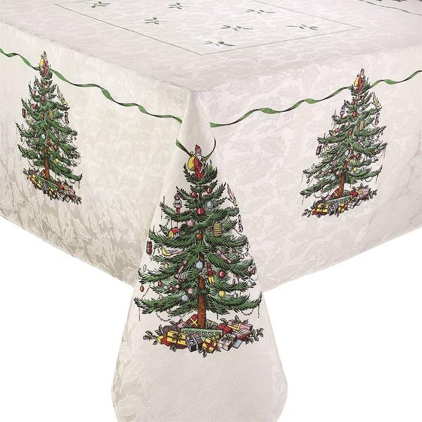 Spode(R) Christmas Tree Tablecloth alternate view