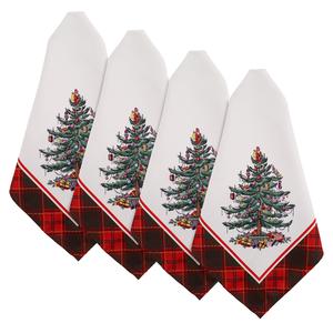 Spode(R) Christmas Tree(R) Tartan Napkins - Set of 4