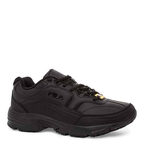 Mens Fila Workshift Work Shoes - Black