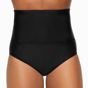 Womens Reebok(R) High Waisted Solid Control Swim Bottoms