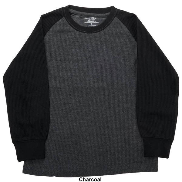 Boys (4-7) Architect(R) Jean Co. Raglan Thermal Long Sleeve Top alternate view