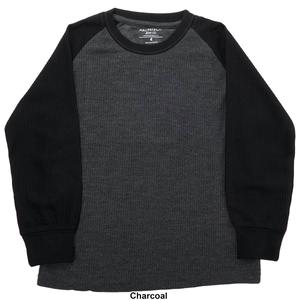 Boys (4-7) Architect(R) Jean Co. Raglan Thermal Long Sleeve Top alternate view