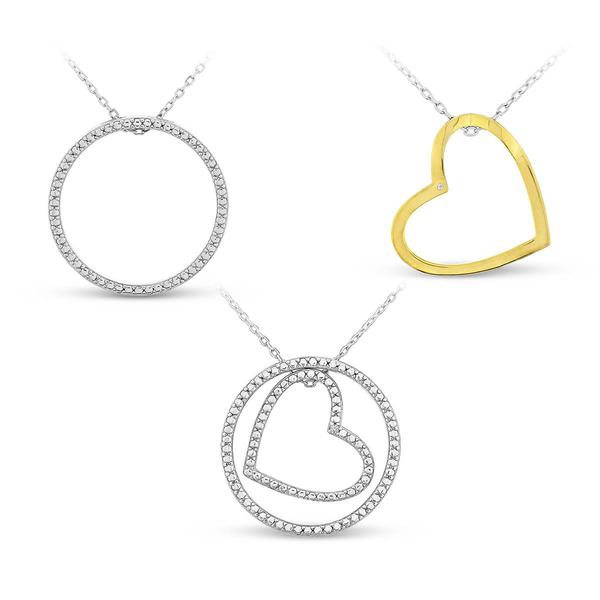 Forever New Sterling Silver Interchangeable Pendant