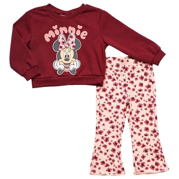 Toddler Girl Disney Minnie Mouse Original Cutie Top & Legging Set alternate view