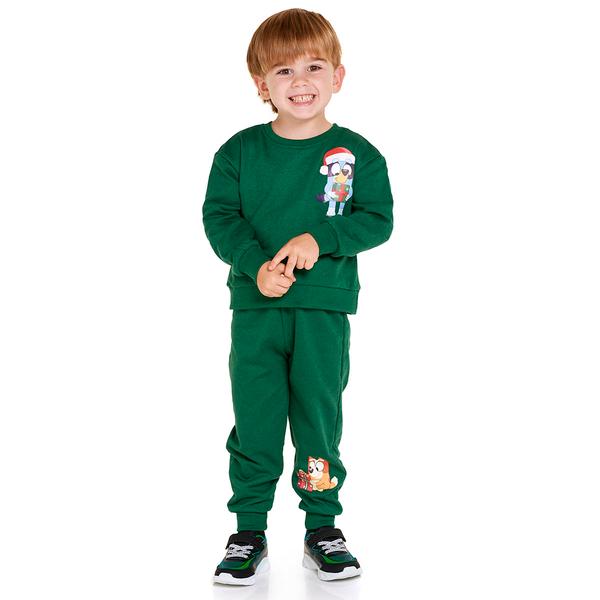 Toddlers Bluey 2pc. Merry Christmas Sweatshirt & Jogger Set