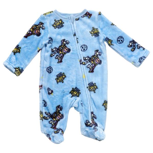 Baby Boy (NB-9M) Disney Toy Story Buzz and Alien Plush Coverall