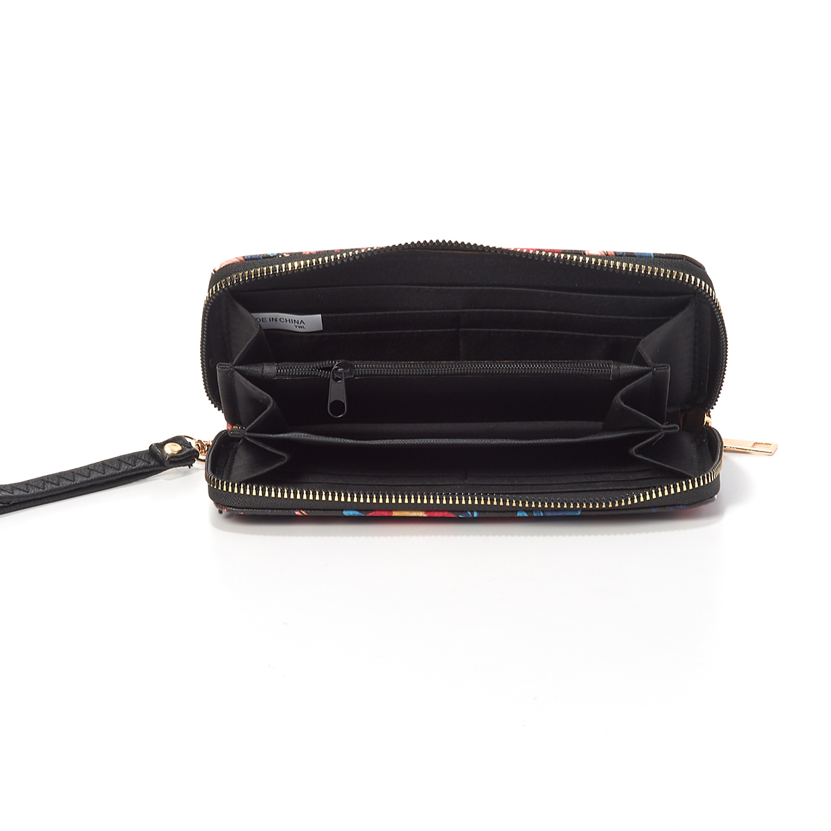 Womens Sasha Butterfly Zip Around Wristlet